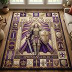 Design 1292 area rug in a living room