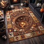 Design 13204 area rug in a living room