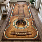 Design 13745 Runner Rug - Nature Design | Serene Runner Rug (Design 1) - washable non-slip printed rug
