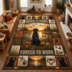 Design 1510 area rug in a living room