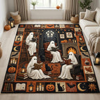 Design 1549 area rug in a living room