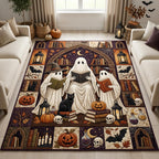 Design 1550 area rug in a living room
