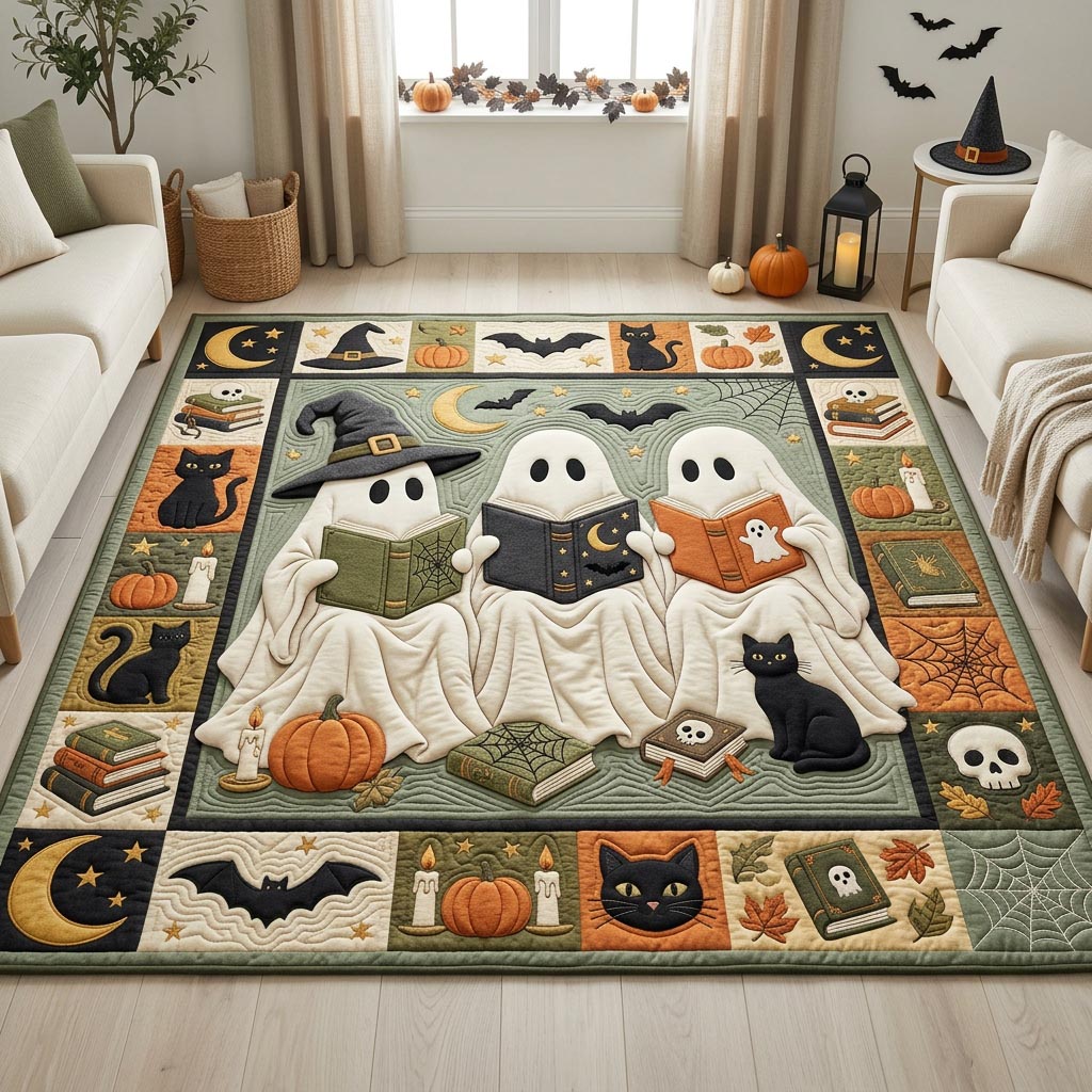 Design 1554 area rug in a living room