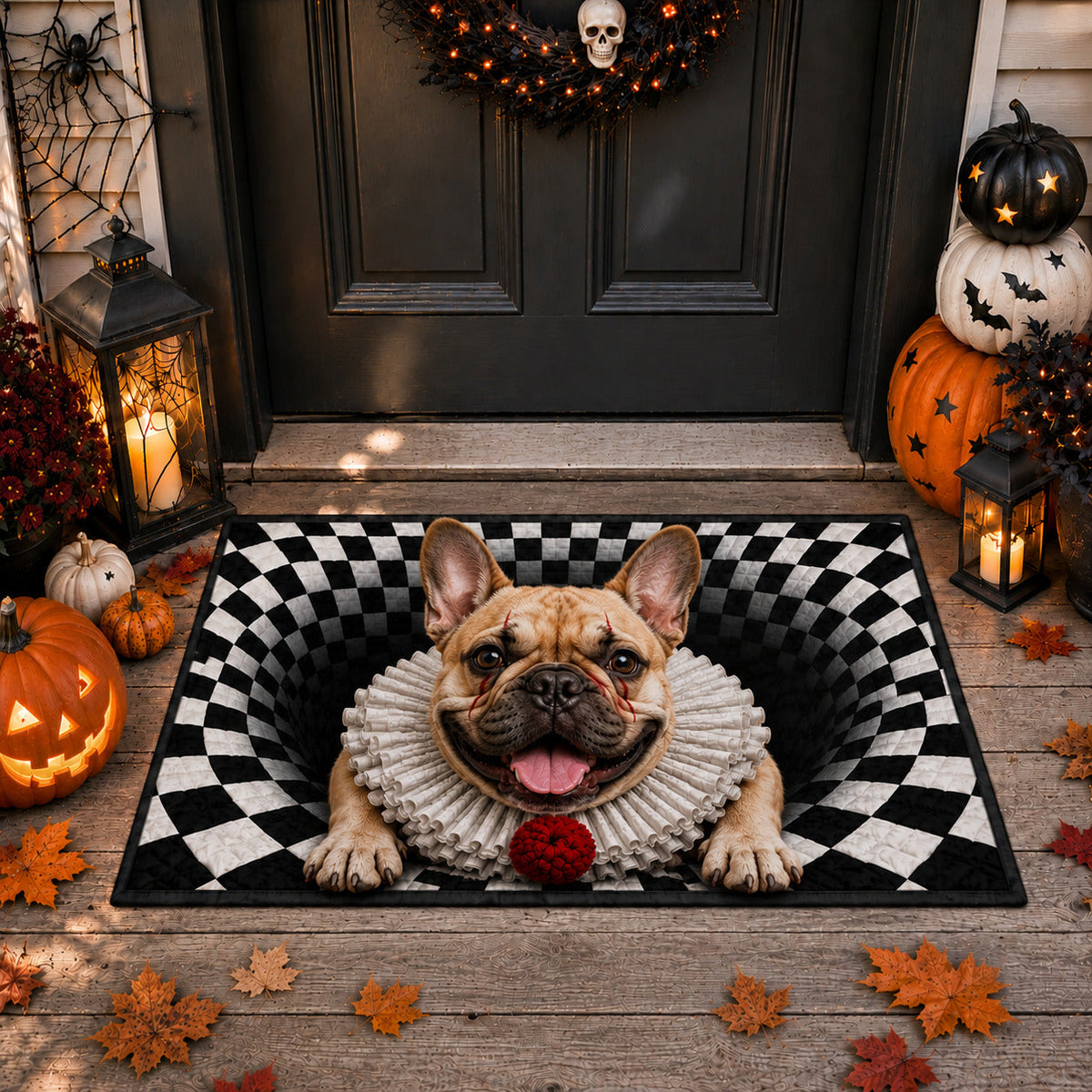 Design 1560 Doormat - Nature Design | Printed Welcome Doormat - washable non-slip printed rug