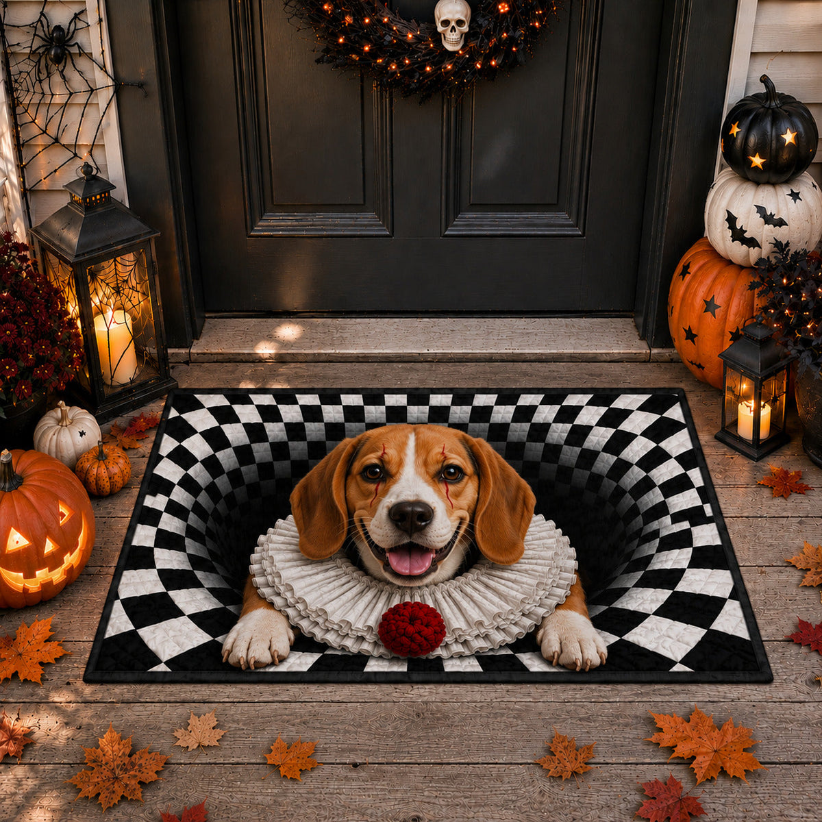Design 1561 Doormat - Nature Design | Printed Welcome Doormat - washable non-slip printed rug
