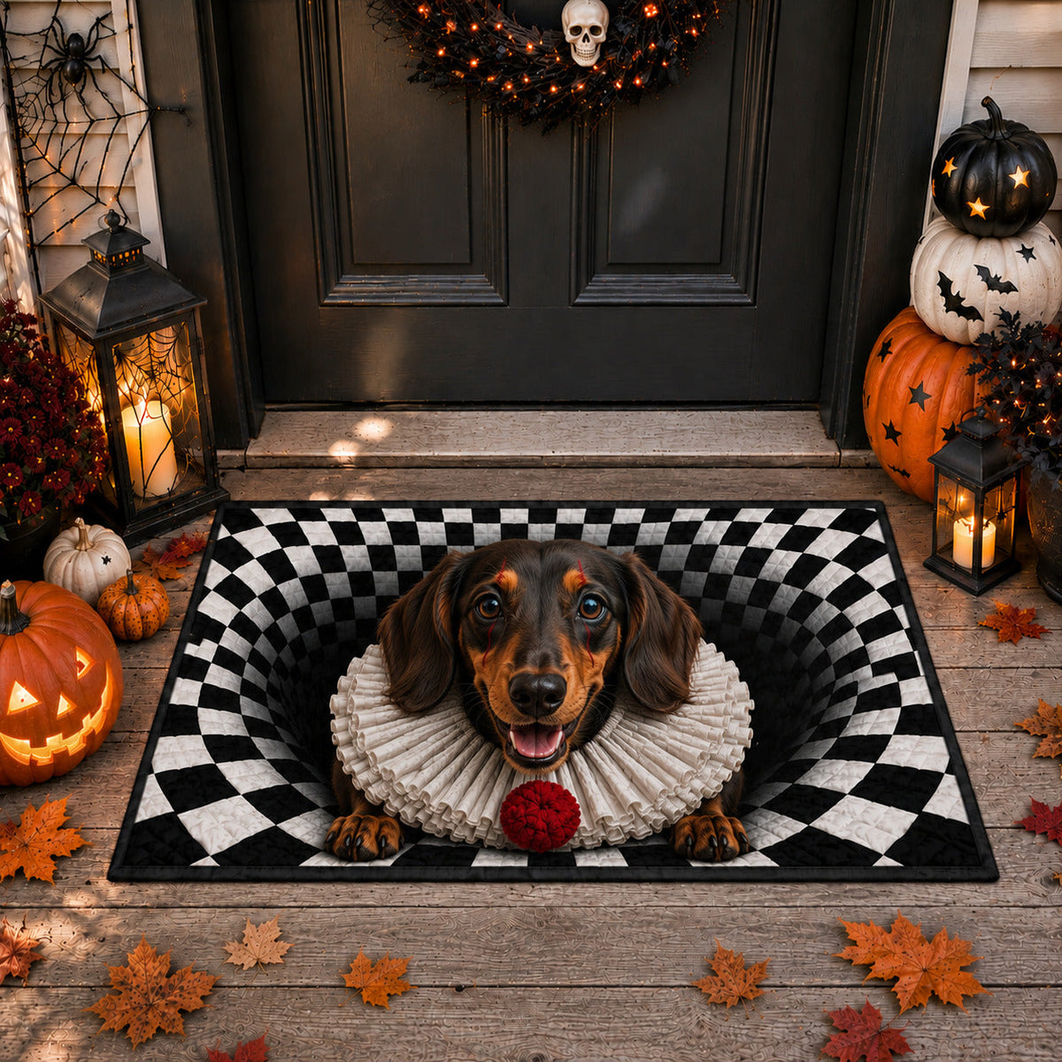 Design 1562 Doormat - Nature Design | Printed Welcome Doormat - washable non-slip printed rug