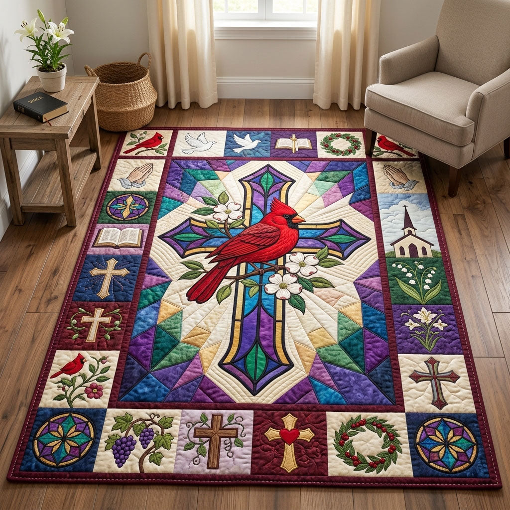 Design 1590 area rug in a living room