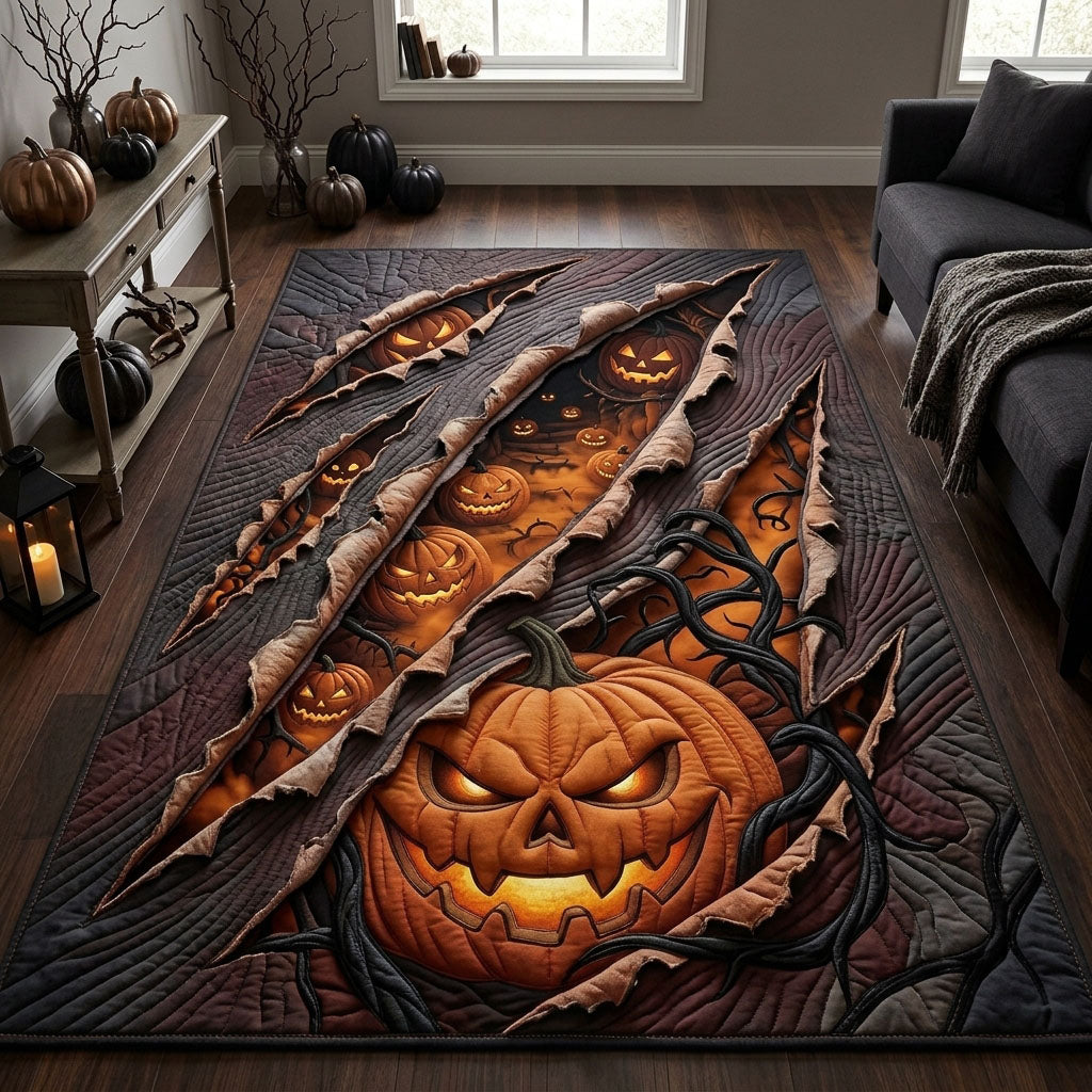 Design 1607 area rug in a living room