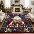 Design 1610 area rug in a living room