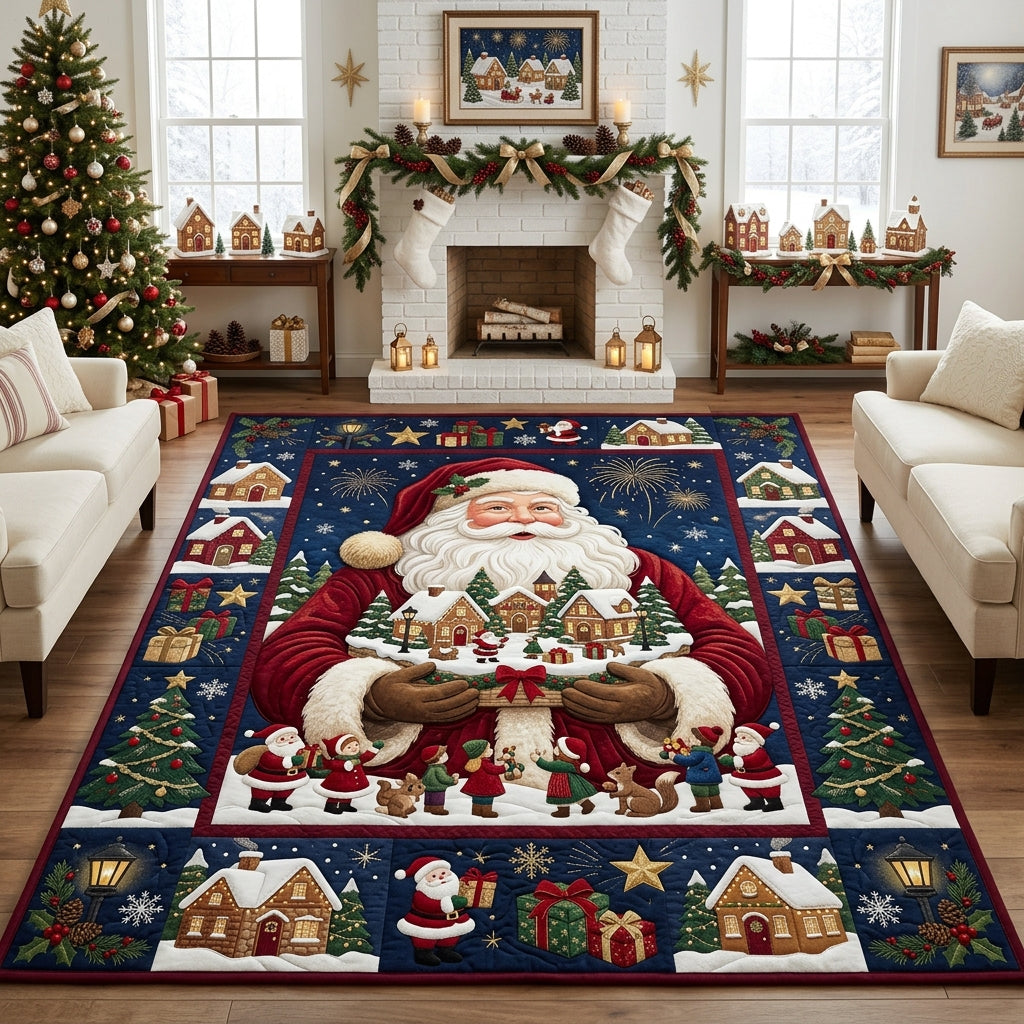 Design 1610 area rug in a living room
