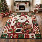 Design 1611 area rug in a living room