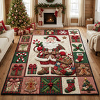 Design 1612 area rug in a living room
