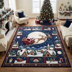 Design 1613 area rug in a living room