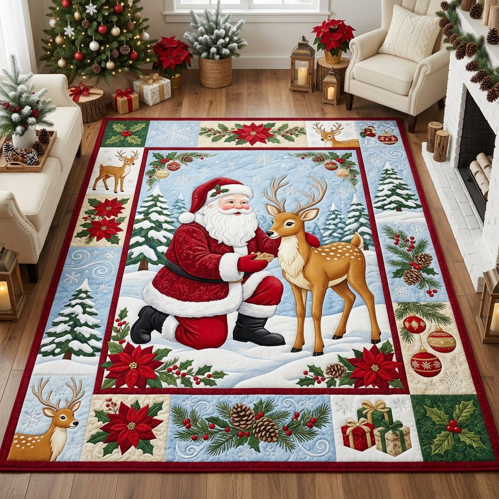Design 1614 area rug in a living room
