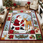 Design 1614 area rug in a living room