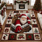 Design 1624 area rug in a living room