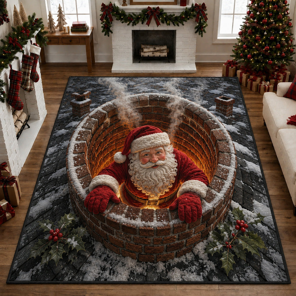 Design 1625 area rug in a living room