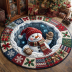 Design 1653 Round Mat Rug - Nature Design | Serene Home Decor (Design 1) - washable non-slip printed rug