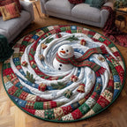 Design 1655 Round Mat Rug - Nature Design | Serene Home Decor (Design 1) - washable non-slip printed rug