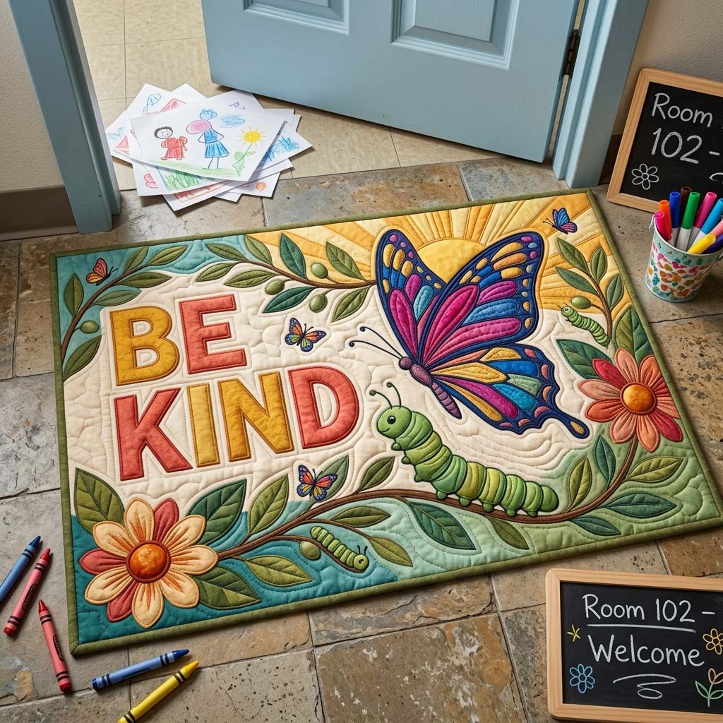 Design 1656 Doormat - Nature Design | Printed Welcome Doormat - washable non-slip printed rug