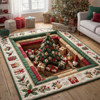Design 1667 area rug in a living room