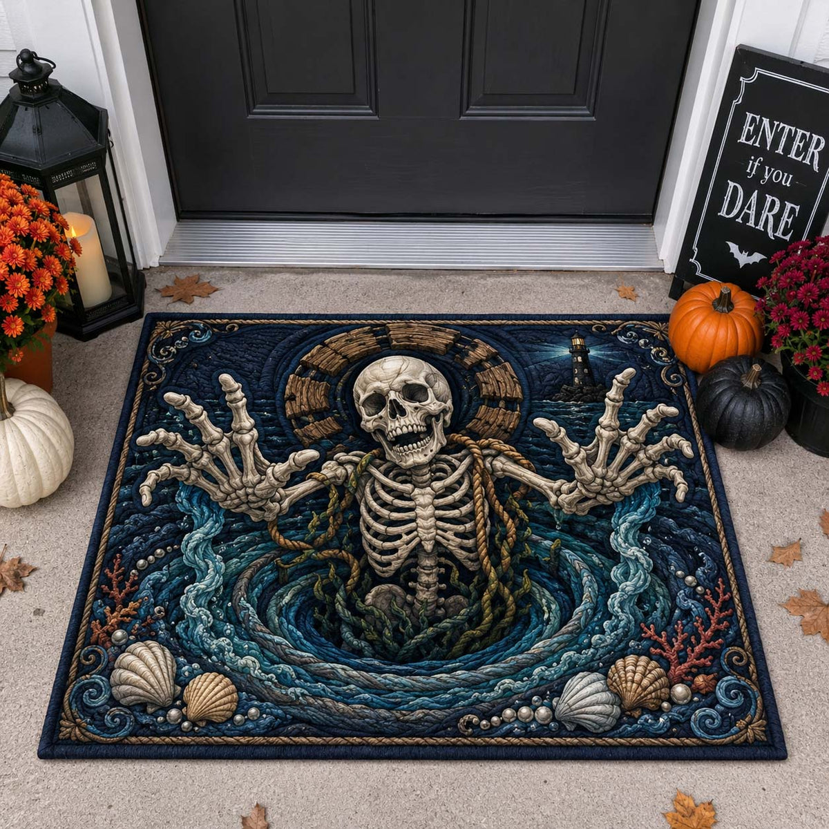 Design 1723 Doormat - Nature Design | Printed Welcome Doormat - washable non-slip printed rug