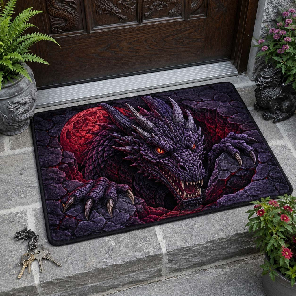 Design 1732 Doormat - Nature Design | Printed Welcome Doormat - washable non-slip printed rug