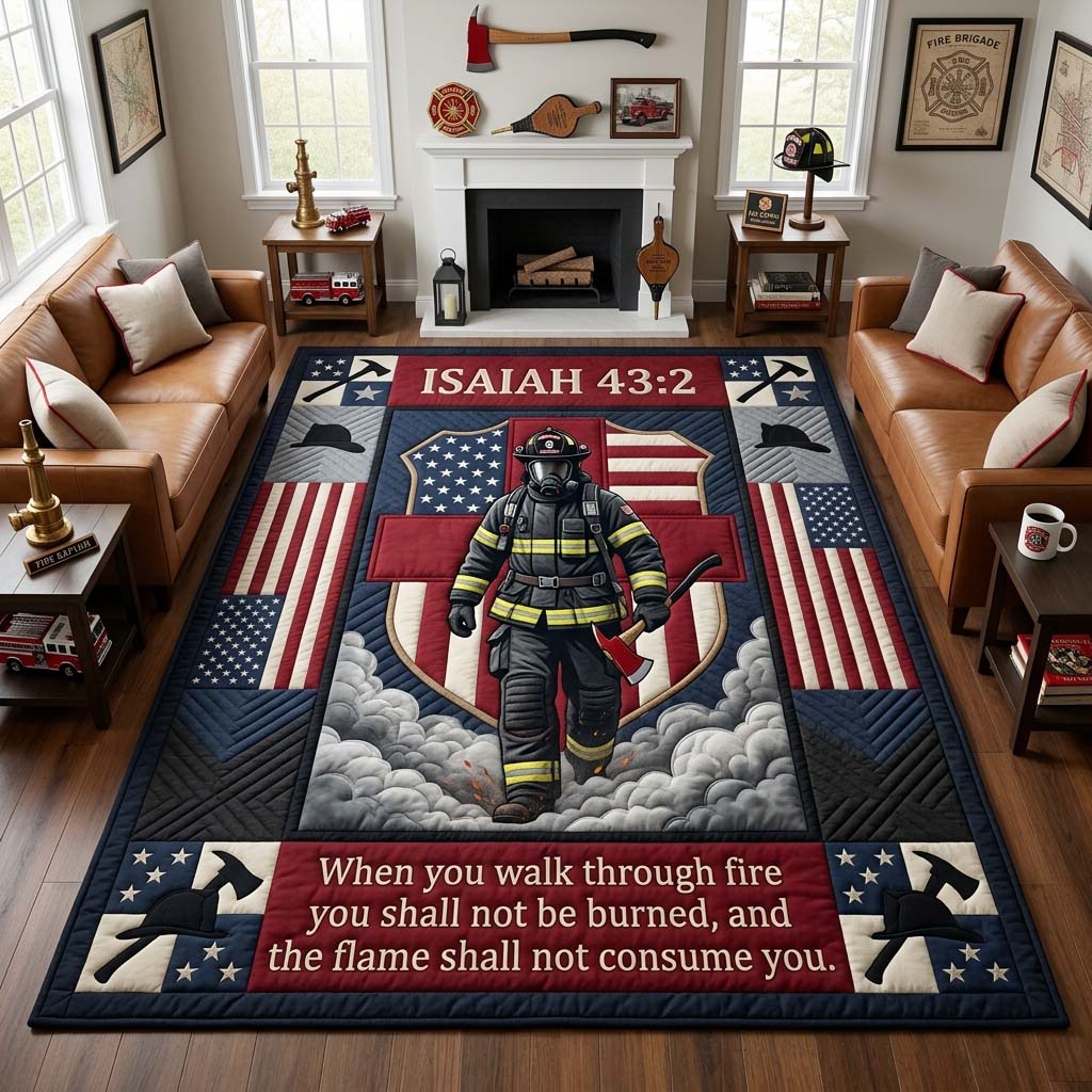 Design 1761 area rug in a living room