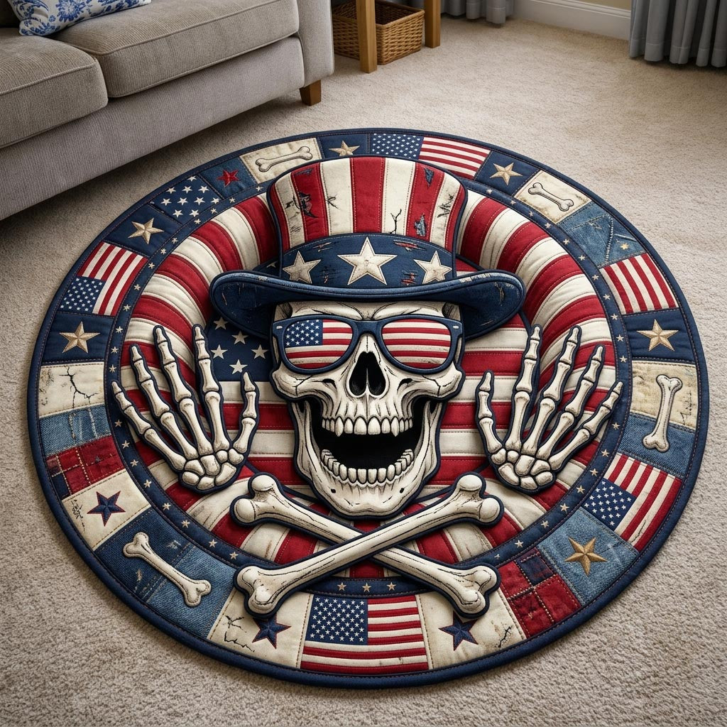 Design 1869 Round Mat Rug - Nature Design | Serene Home Decor (Design 1) - washable non-slip printed rug