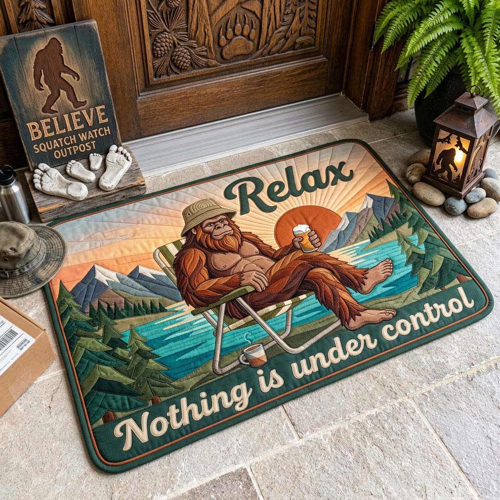 Design 1878 Doormat - Nature Design | Printed Welcome Doormat - washable non-slip printed rug