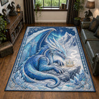 Design 1930 area rug in a living room