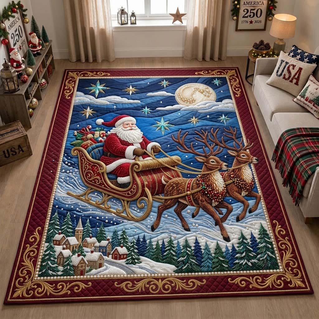 Design 1936 area rug in a living room