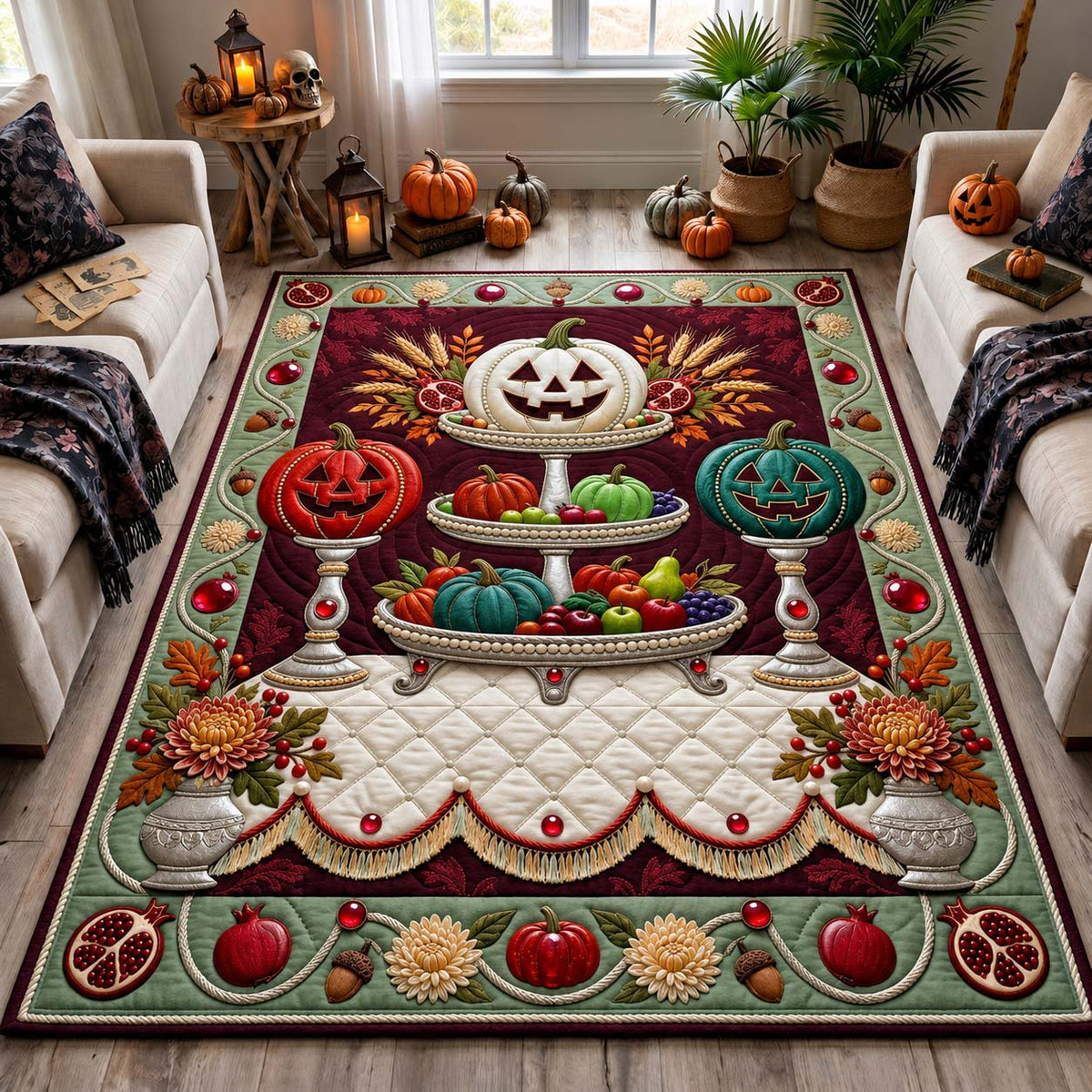 Design 2028 area rug in a living room