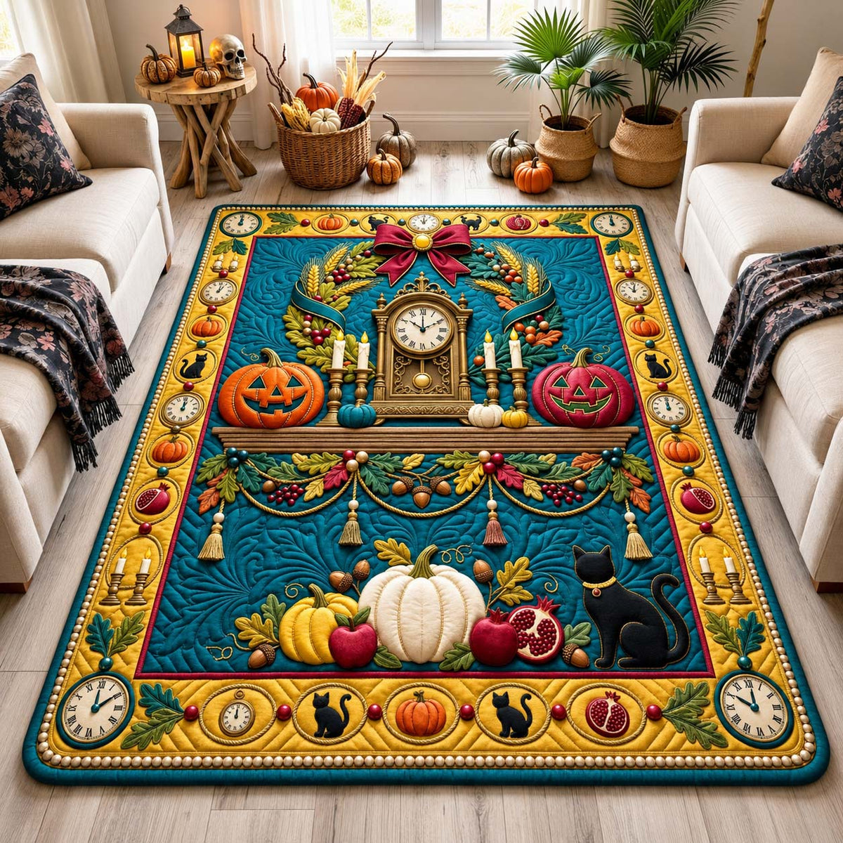 Design 2029 area rug in a living room