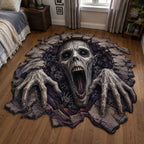Design 2038 Custom Shape Area Rug - Nature Design | Die-Cut Non-Slip Rug - washable non-slip printed rug