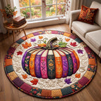 Design 20657 Round Mat Rug - Nature Design | Serene Home Decor (Design 1) - washable non-slip printed rug
