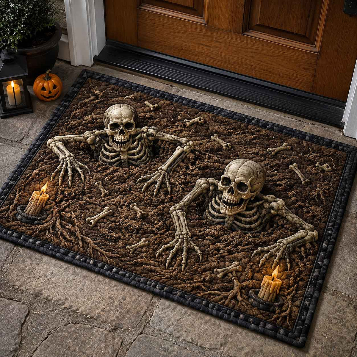 Design 20882 Doormat - Nature Design | Printed Welcome Doormat - washable non-slip printed rug