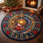 Design 2153 Round Mat Rug - Nature Design | Serene Home Decor (Design 1) - washable non-slip printed rug