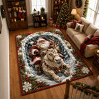 Design 2192 area rug in a living room