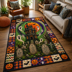 Design 26 area rug in a living room