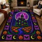 Design 30 area rug in a living room