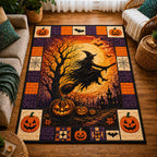 Design 32 area rug in a living room