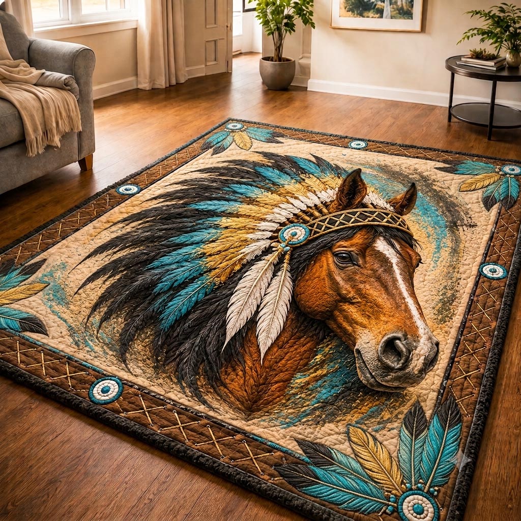 Design 38 area rug in a living room