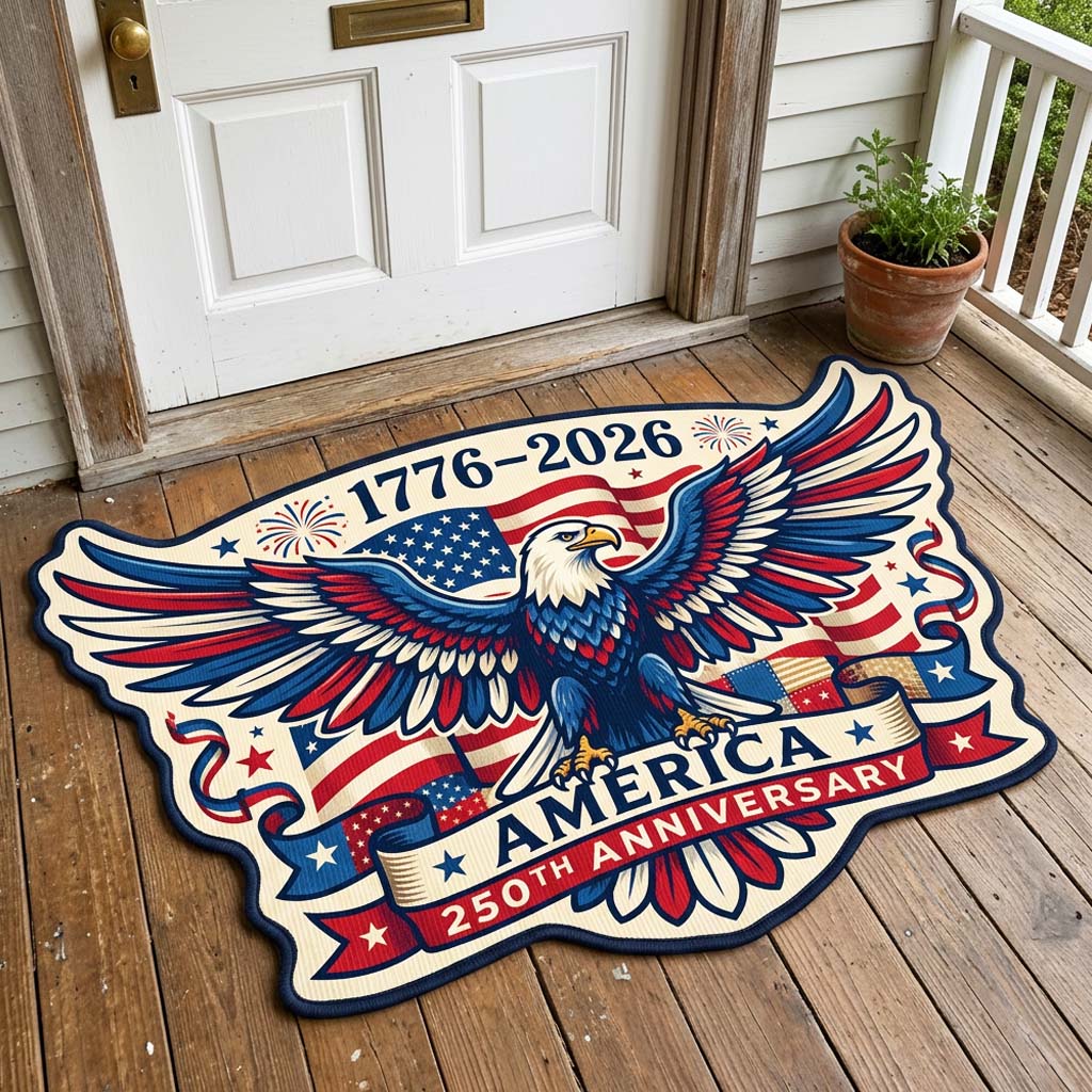Design 4774 Custom Shape Area Rug - Nature Design | Die-Cut Non-Slip Rug - washable non-slip printed rug
