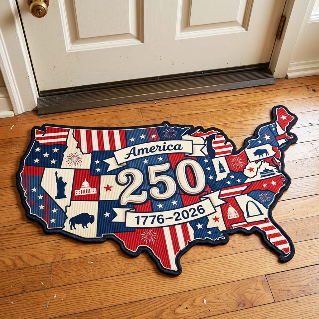 Design 4784 Custom Shape Area Rug - Nature Design | Die-Cut Non-Slip Rug - washable non-slip printed rug