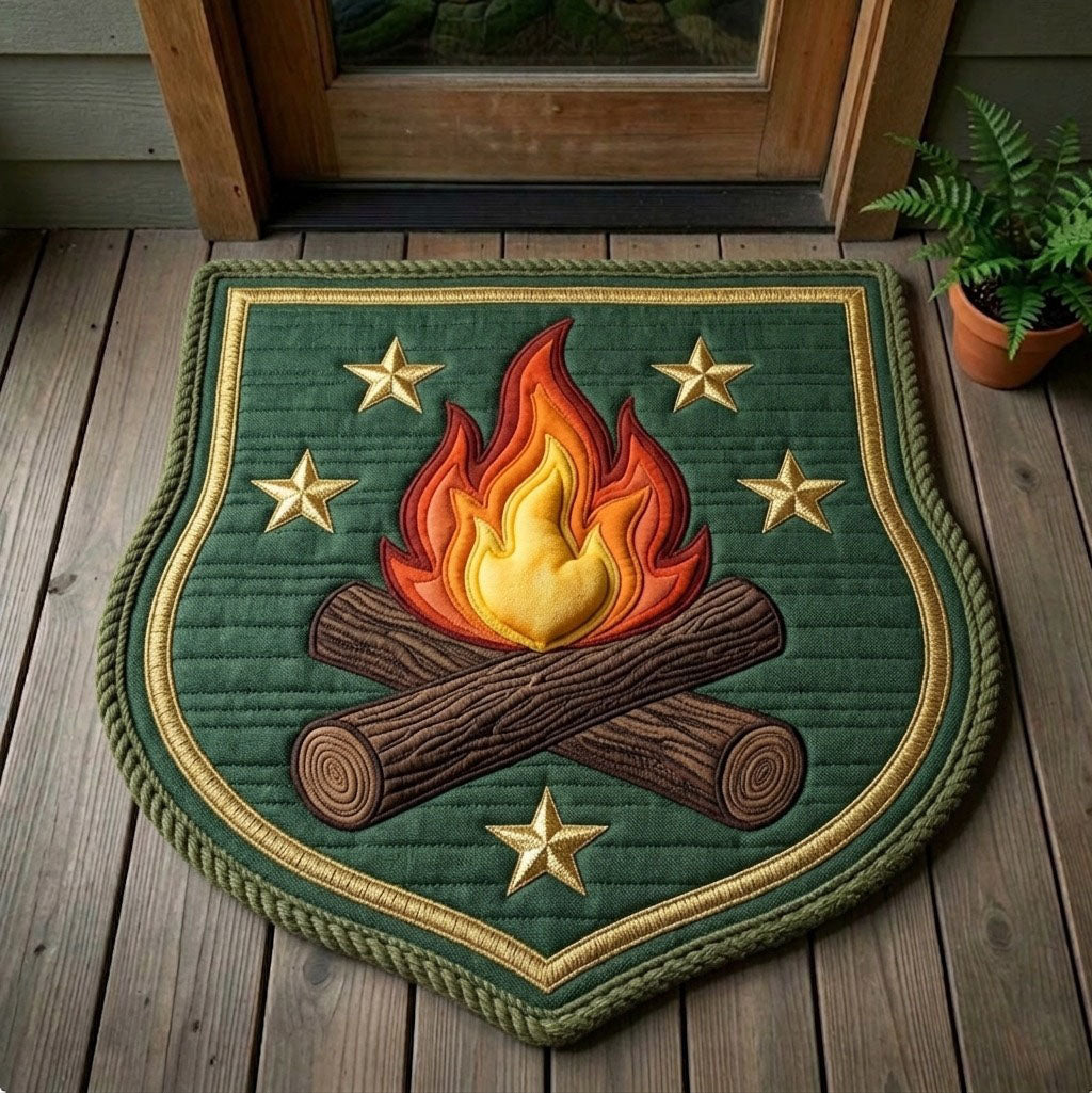 Design 66 Custom Shape Area Rug - Nature Design | Die-Cut Non-Slip Rug - washable non-slip printed rug