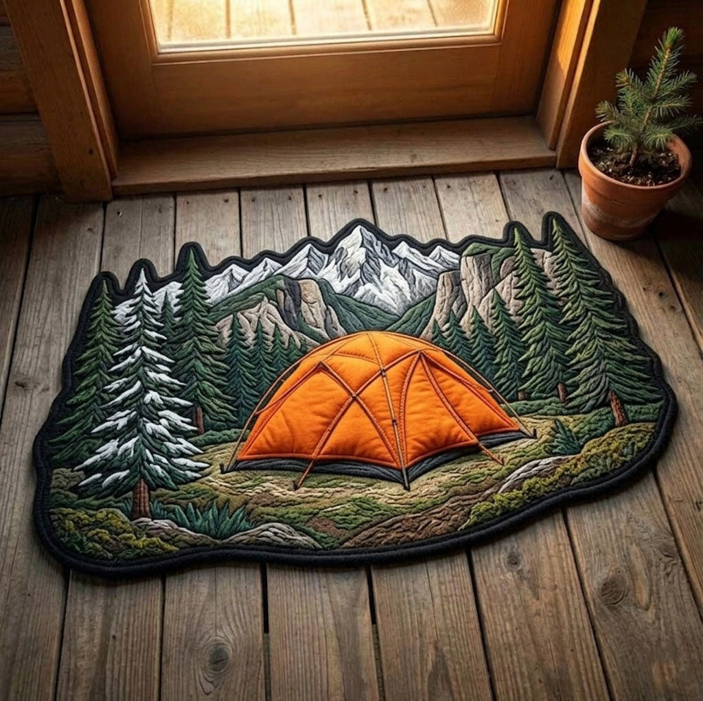 Design 67 Custom Shape Area Rug - Nature Design | Die-Cut Non-Slip Rug - washable non-slip printed rug