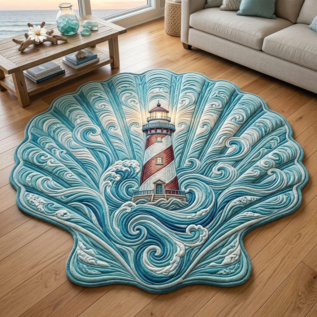 Design 875 Custom Shape Area Rug - Nature Design | Die-Cut Non-Slip Rug - washable non-slip printed rug