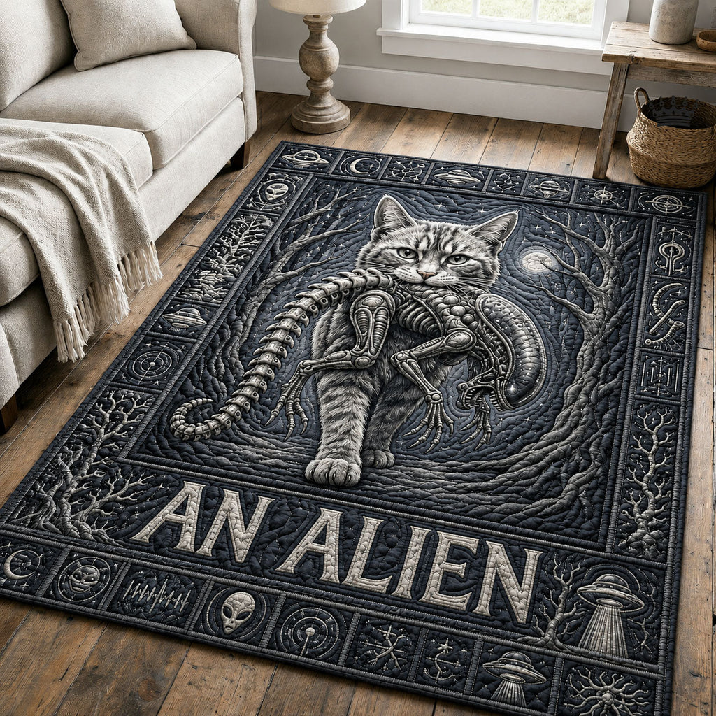 Design 893 area rug in a living room