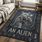 Design 893 area rug in a living room
